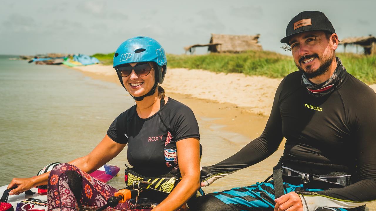 Margarita kitesurfing school Sri Lanka Hotel Kalpitiya Bagian luar foto